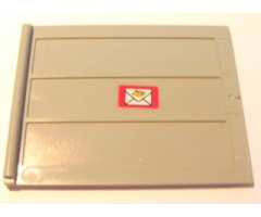 Door Sliding - Type 2 with Mail Envelope Pattern Model Left Inner (Sticker) - Set 4564
