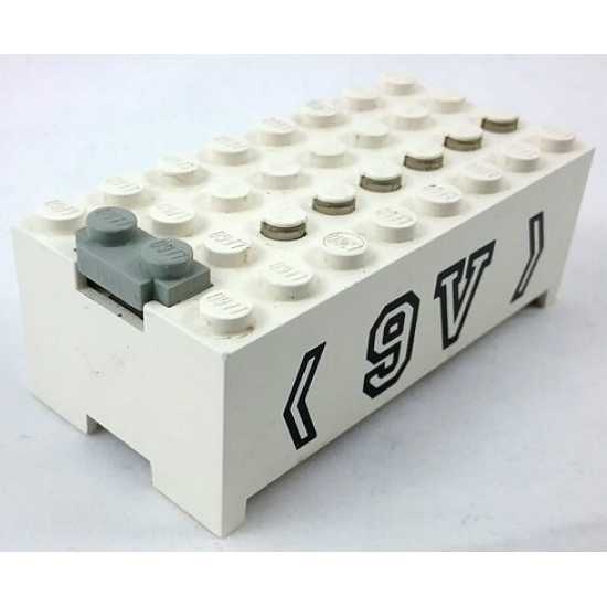 Electric, Battery Box 9V Small Without Battery Cover with 9V Pattern