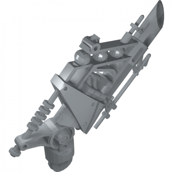 Hero Factory Weapon - Heavy Metal Shooter Arm