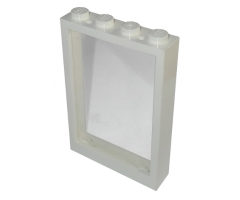 Window 1 x 4 x 5 with Trans-Clear Glass