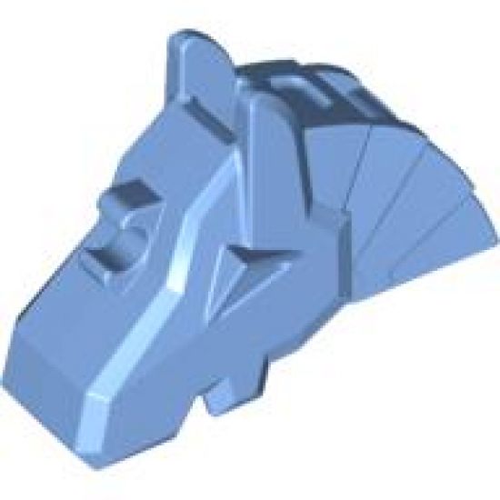 Animal, Accessory Horse Battle Helmet, Angular