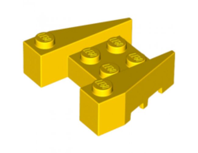 Wedge 3 x 4 with Stud Notches
