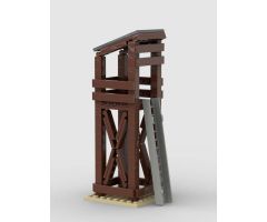 Jäger Hochstand Hochsitz hunter standing up high seat