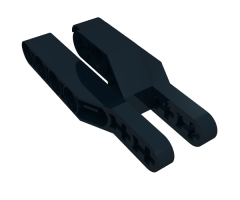 Technic, Liftarm Modified 3 x 7 x 2 Fork 3 Fingers