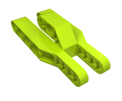 Technic, Liftarm Modified 3 x 7 x 2 Fork 3 Fingers