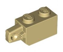 Hinge Brick 1 x 2 Locking with 1 Finger Vertical End