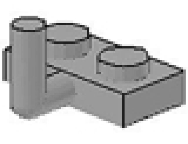 Plate, Modified 1 x 2 with Bar Arm Up (Undetermined Horizontal Arm Length)