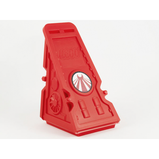 Vehicle Racer Launcher with Warrior Logo and Stat Card on Inside Pattern (Stickers) - Set 4569
