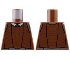Torso Vest Protective over White Collar Pattern