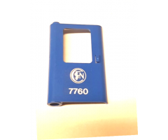 Door 1 x 4 x 5 Train Left with French Old Version Train Logo and '7760' Pattern (Sticker) - Set 7760