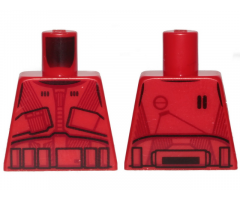 Torso SW Armor Sith Trooper Ep. 9 with Black Lines Pattern