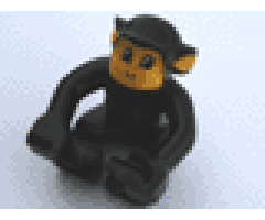 Duplo, Animal Monkey, Eyes Semicircular
