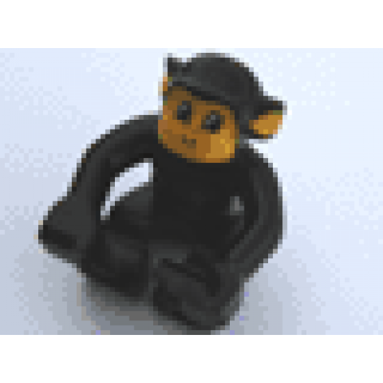 Duplo, Animal Monkey, Eyes Semicircular