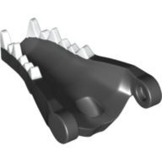 Animal, Body Part Dragon Head (Fantasy Era / Castle) Lower Jaw with White Teeth Pattern