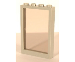 Window 1 x 4 x 5 with Trans-Black Glass