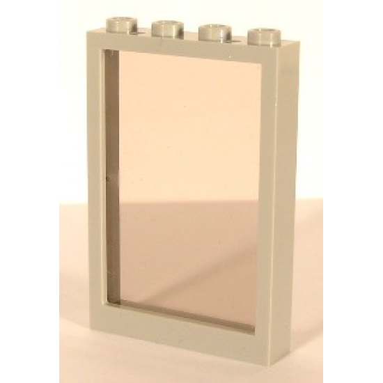 Window 1 x 4 x 5 with Trans-Black Glass