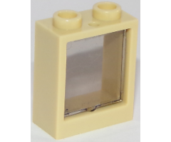 Window 1 x 2 x 2 Flat Front with Trans-Black Glass for Window 1 x 2 x 2 Flat Front (60592 / 60601)