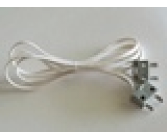 Electric, Wire 12V / 4.5V with 2 Leads, 96 Studs Long with 2 Light Gray Electric, Connector, 2-Way Male Squared Narrow Long without Center Post
