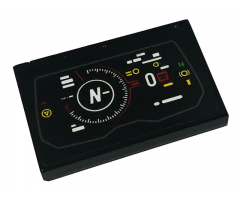 Tile 2 x 3 with Display with 'N' and '0' Pattern (Sticker) - Set 42107
