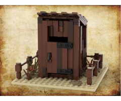 Wild West outhouse