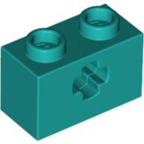 Technic, Brick 1 x 2 with Axle Hole