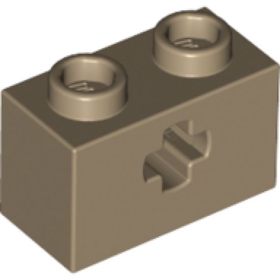 Technic, Brick 1 x 2 with Axle Hole