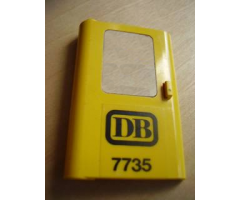 Door 1 x 4 x 5 Train Left with Black 'DB 7735' Pattern (Sticker) - Set 7735