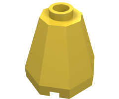 Cone 2 x 2 x 1 2/3 Octagonal