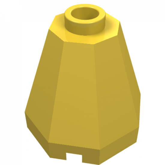 Cone 2 x 2 x 1 2/3 Octagonal