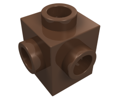 Brick, Modified 1 x 1 with Studs on 4 Sides