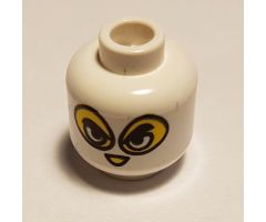 Minifigure, Head Balaclava with Separate Eyes and Nose Holes Pattern - Blocked Open Stud