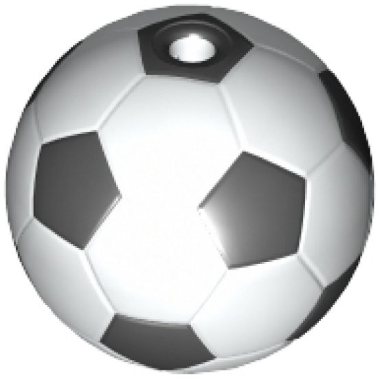 Ball Sports Soccer with Standard Pattern, No Black Pentagon at Injection Point