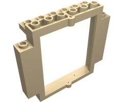 Door, Frame 2 x 8 x 6 Swivel with Bottom Notches