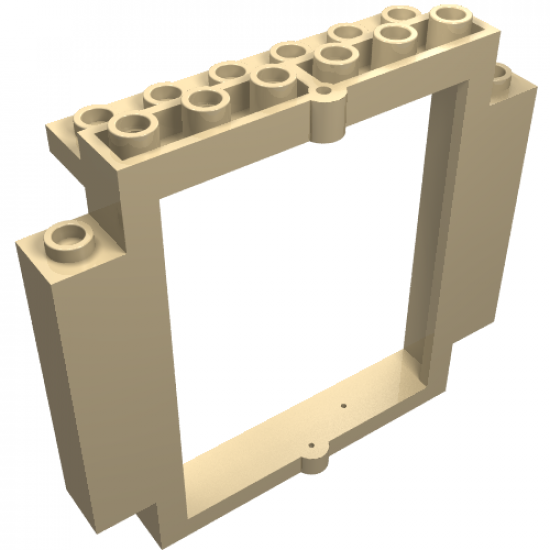 Door, Frame 2 x 8 x 6 Swivel with Bottom Notches