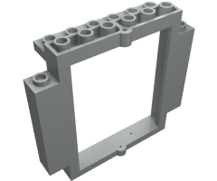 Door, Frame 2 x 8 x 6 Swivel with Bottom Notches