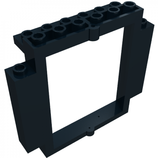 Door, Frame 2 x 8 x 6 Swivel with Bottom Notches