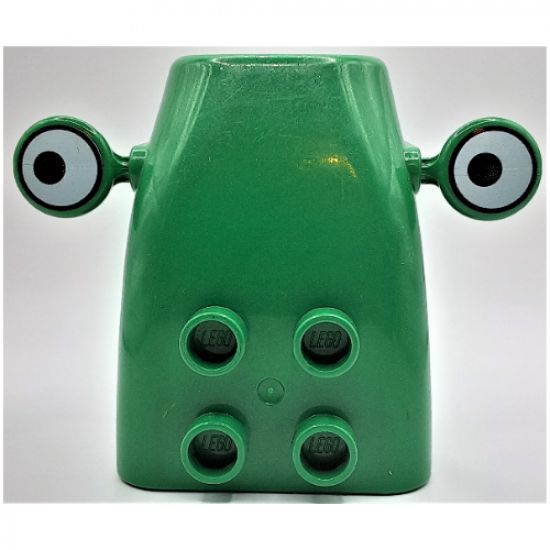 Duplo, Vehicle Steamroller Front with Grille and Headlight Eyes (Roley)