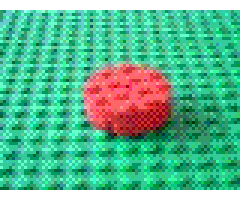 Turntable 4 x 4 Complete, Faceted with Indented Base