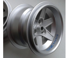 Wheel 62mm D. x 46mm Technic Racing Large with 2x 'OZ WHEELS' Pattern (Stickers) - Set 8461