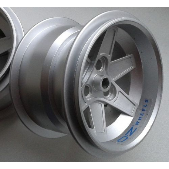 Wheel 62mm D. x 46mm Technic Racing Large with 2x 'OZ WHEELS' Pattern (Stickers) - Set 8461