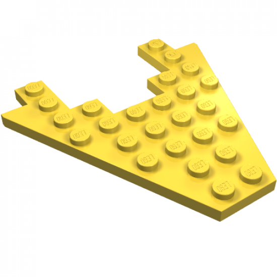 Wedge, Plate 8 x 8 with 3 x 4 Cutout