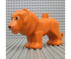 Duplo, Animal Lion Adult Male with Movable Head