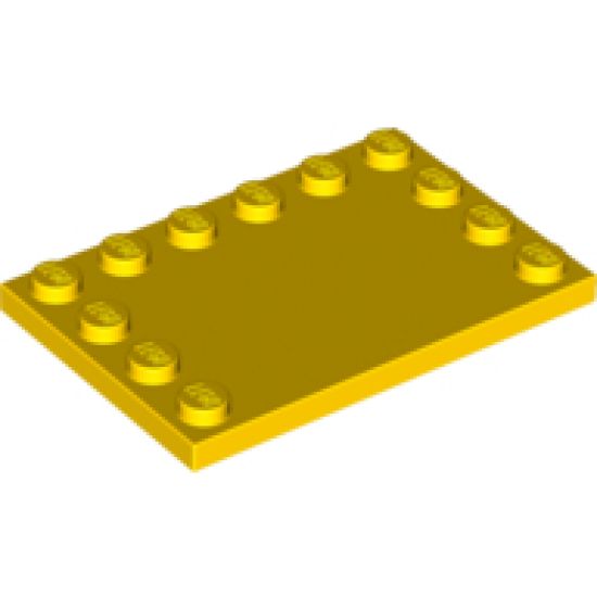 Tile, Modified 4 x 6 with Studs on Edges