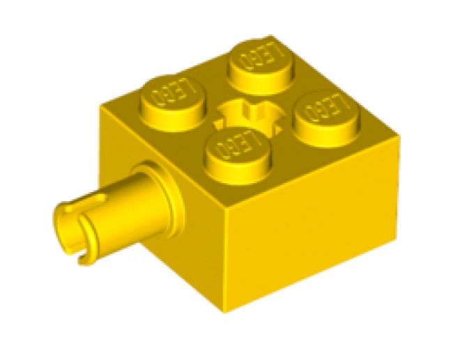 Brick, Modified 2 x 2 with Pin and Axle Hole