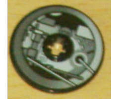 Technic, Disk 3 x 3 with Machinery Pattern 3 (Sticker) - Set 4504
