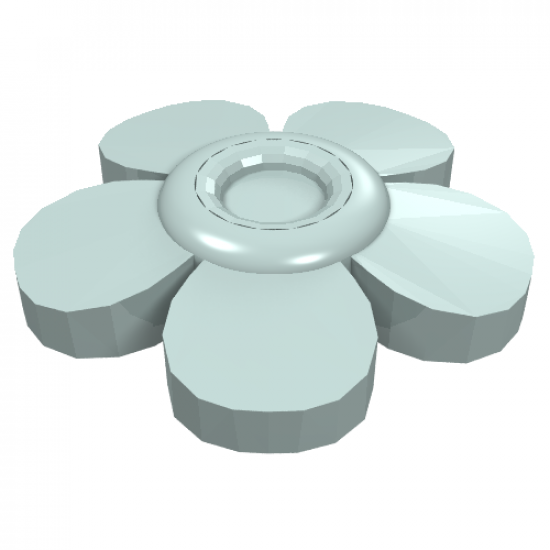 Friends Accessories Hair Decoration, Flower with Smooth Petals and Pin