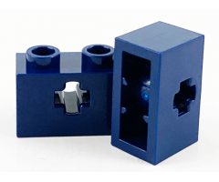 Technic, Brick 1 x 2 with Axle Hole (+ Shape) and Inside Side Supports