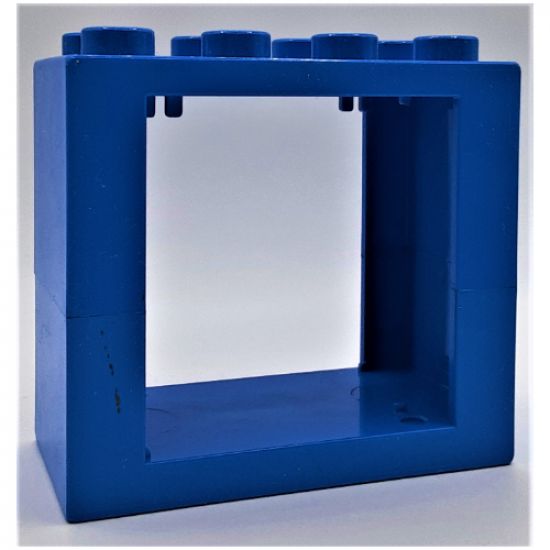 Duplo, Building Door / Window Frame 2 x 4 x 3 Flat Front Surface without Clips