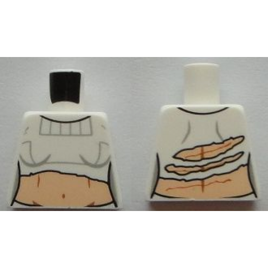 Torso SW Female Torn Shirt Pattern (Padme Amidala)