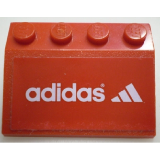 Slope 33 3 x 4 with Adidas Logo Pattern (Sticker) - Set 3426